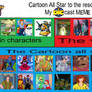 Cartoon all star to the rescue my Dic cast meme