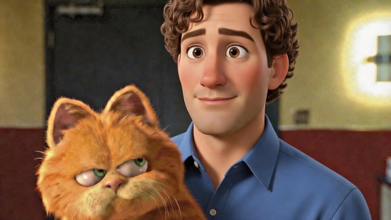 WHAT IF Garfield movie was all CGI cartoon film