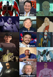 Invincible got Transformers Prime voice actors