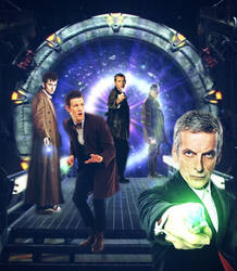 The Doctor's through the Stargate by SimmonBeresford