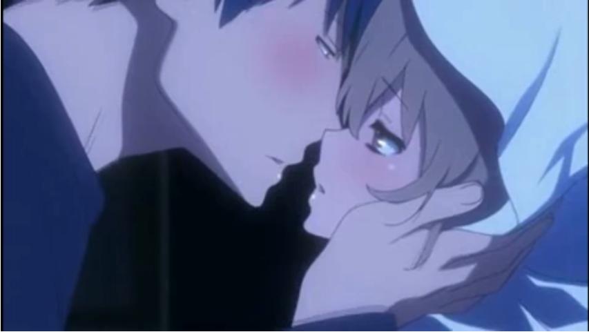 toradora kissing scene