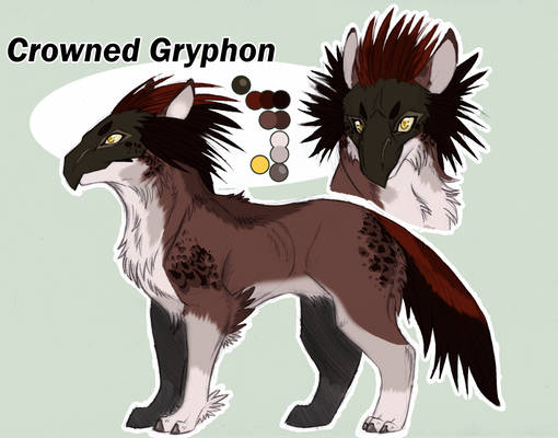 Crowned Gryphon PAYPAL AUCTION SOLD