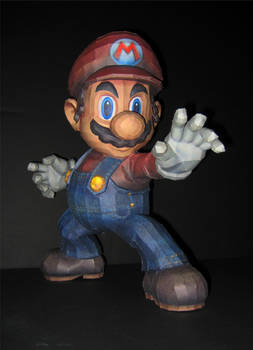 SSBB Mario Papercraft