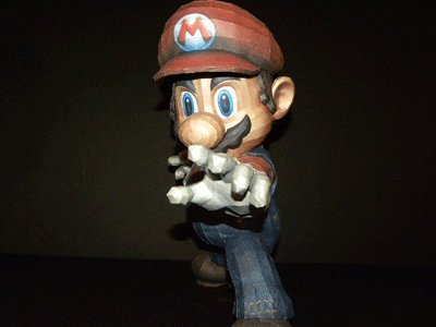 Rotating Mario by TouchFuzzyGetDizzy on DeviantArt