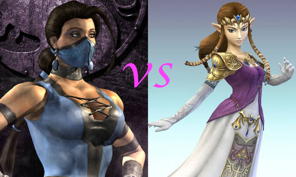 Kitana vs. Zelda Alternate Pic