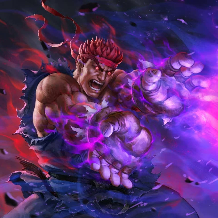 Marvel vs. Capcom: Evil Ryu by JapaneseAnimeBeetle on DeviantArt
