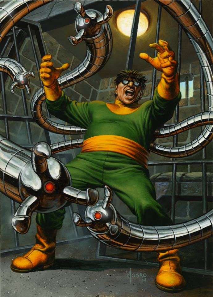 Marvel - Spider-Man vs Doctor Octopus by DarthLeonhart on DeviantArt