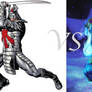 Silver Samurai vs. Bishamon