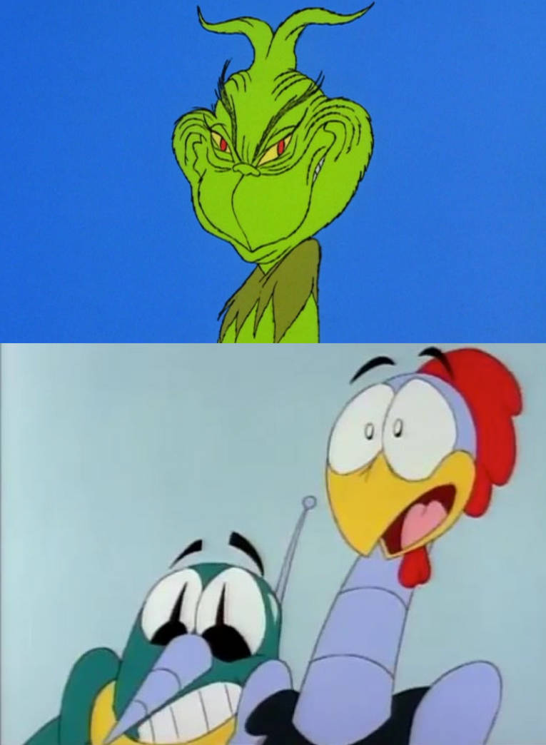 Scratch and Grounder scared of The Grinch by JapaneseAnimeBeetle on ...