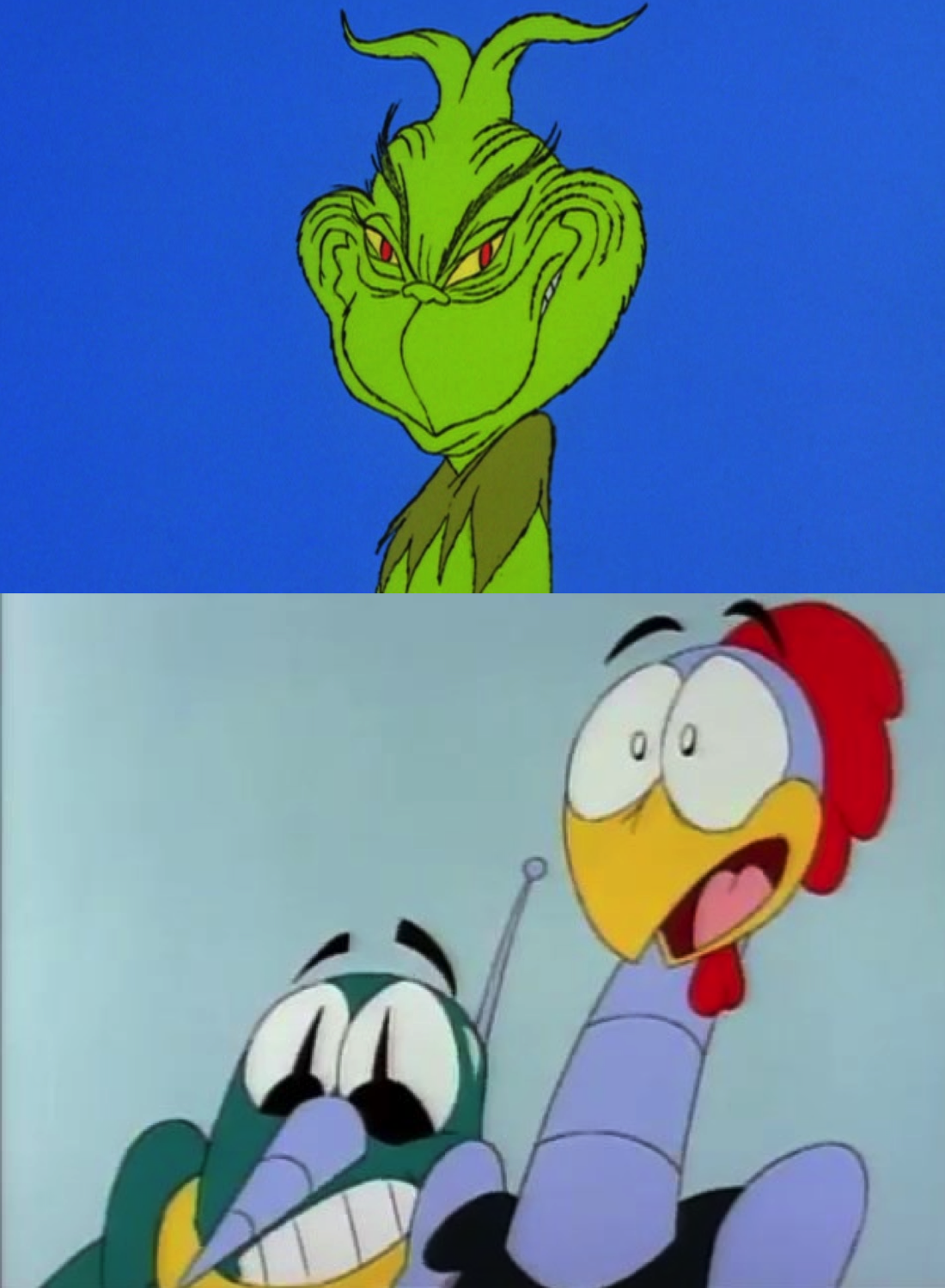 Scratch Scared Scratch and Grounder scared of The Grinch by JapaneseAnimeBeetle on ...
