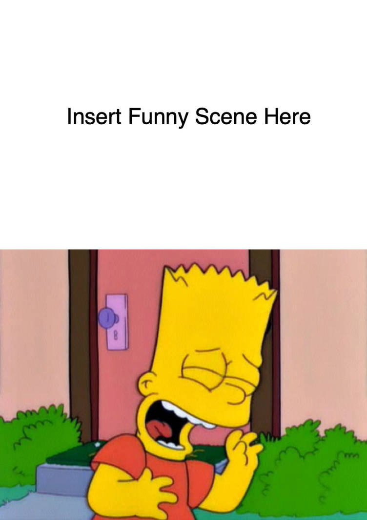 Bart Laughs Blank Meme by JapaneseAnimeBeetleX on DeviantArt
