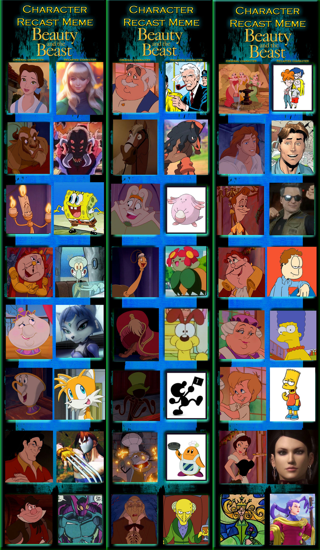 Recast Deviantart Base Beauty and the Beast Recast by EdmondTheXenoBeetle on DeviantArt