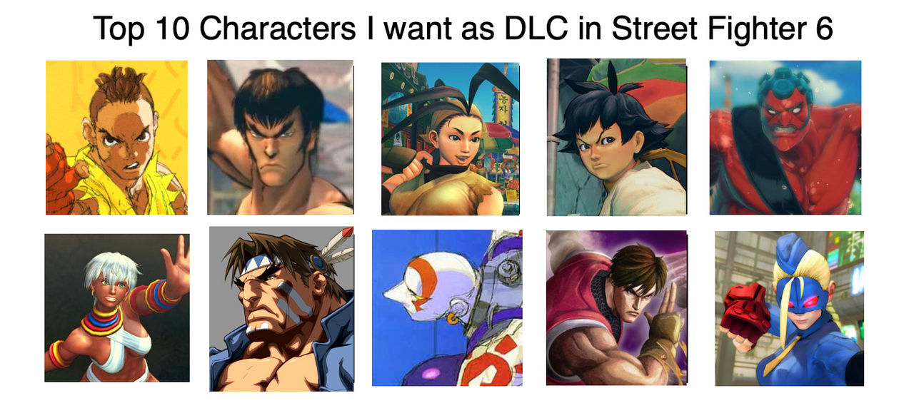 My dlc want as a noob to this series : r/StreetFighter
