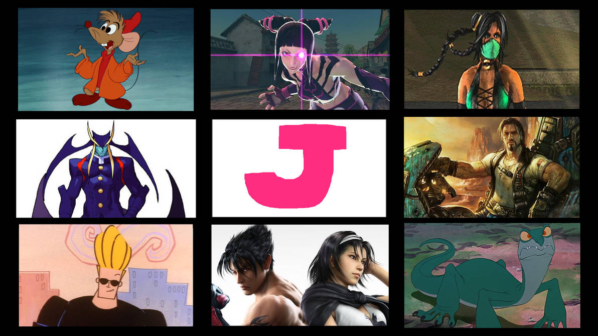 Letter R J Characters My Favorite Letter J Characters by JapaneseAnimeBeetleX on DeviantArt