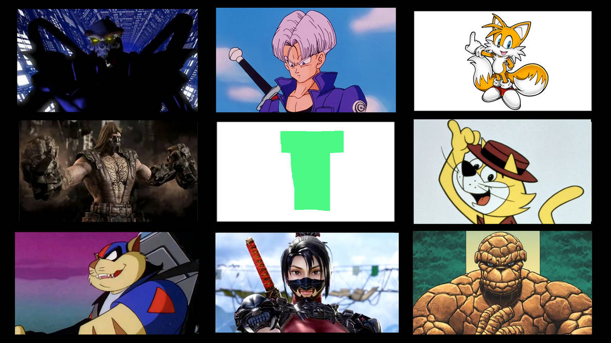 My Favorite Letter T Characters by JapaneseAnimeBeetle on DeviantArt