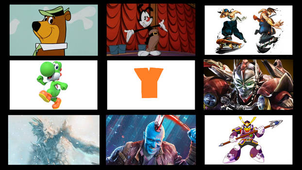 My Favorite Letter Y Characters