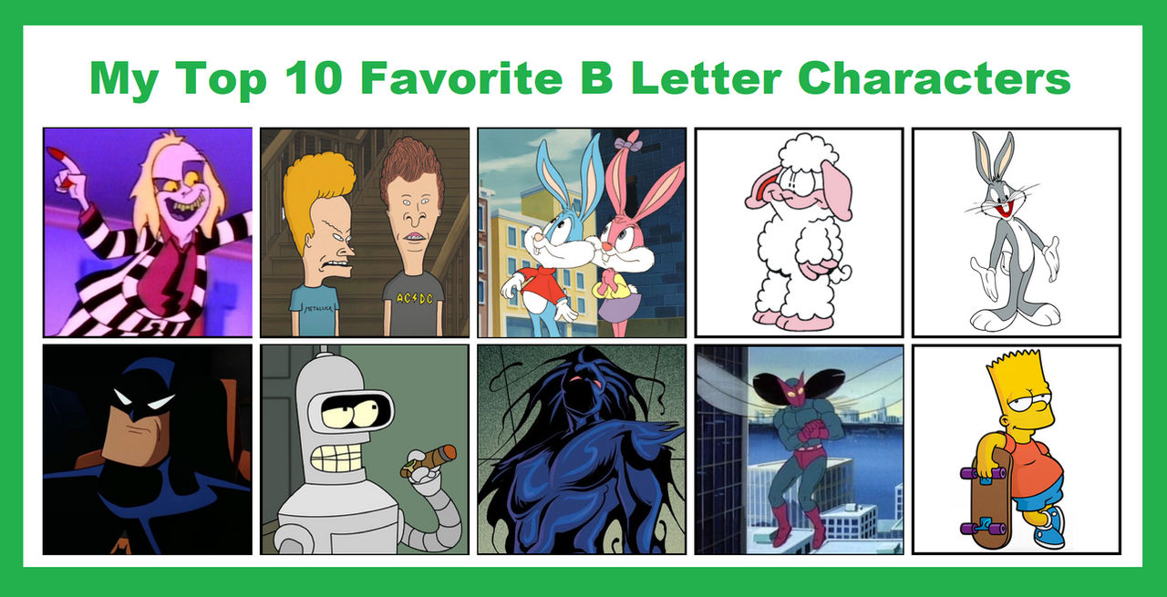 B Deviantart My Top 10 Favorite B Letter Characters by EdmondTheXenoBeetle on DeviantArt