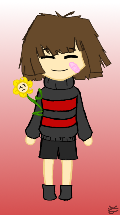 Frisk Underfell Fanart By Funkelnd On Deviantart