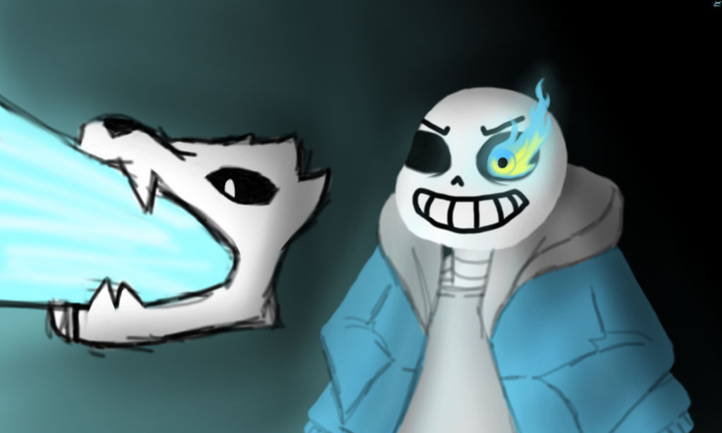 UnderTale Sans Fight (FanArt) Xb by Funkelnd on DeviantArt