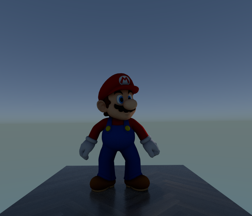 Mario Standing Super Mario 64 Render by Holo-Mario on DeviantArt