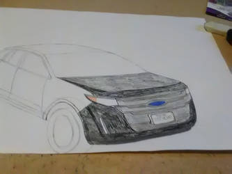 Beginnings of a 2014 Ford Edge