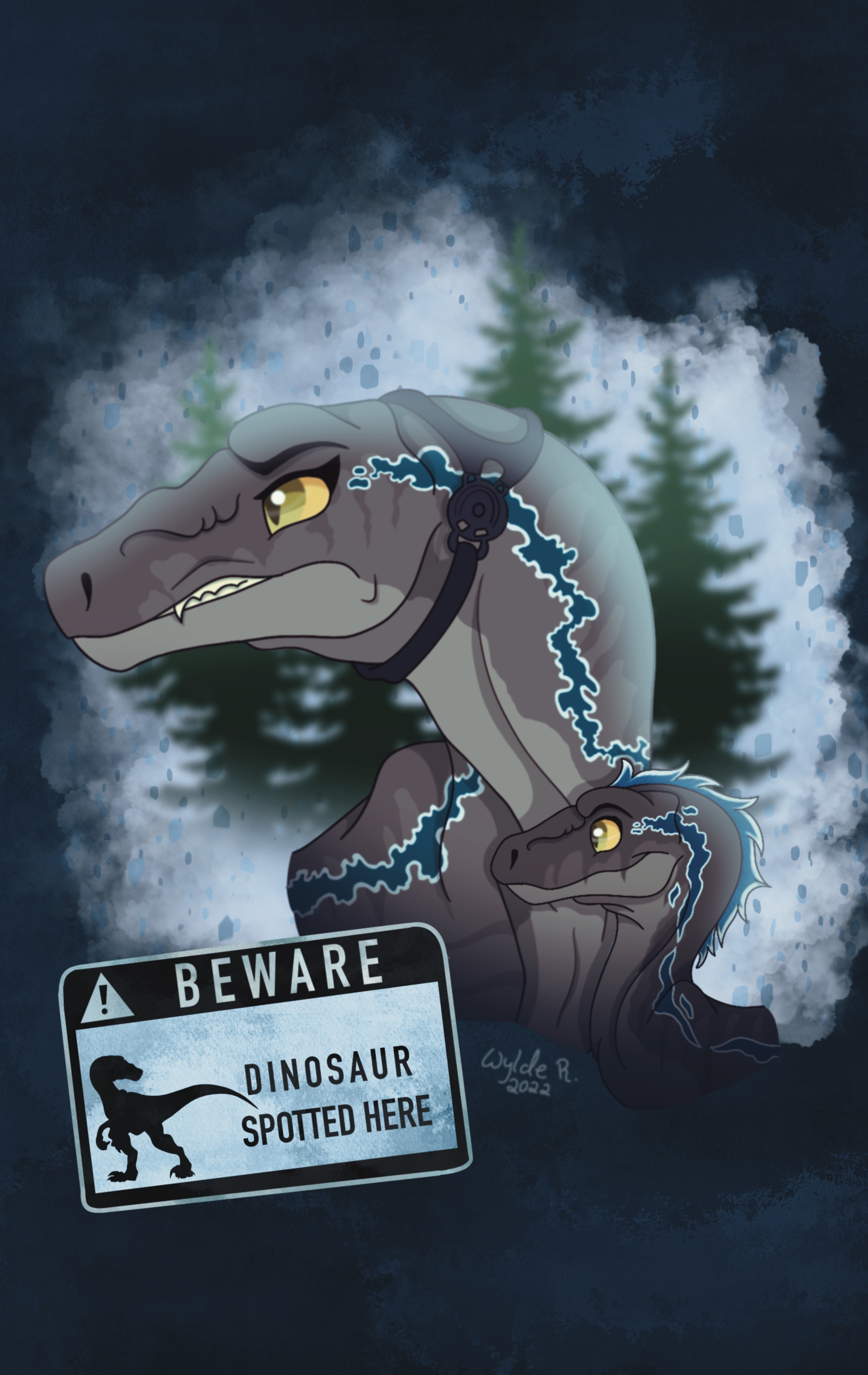 I.B.R.I.S. AU: Raptor Country by WhatTheShrimp on DeviantArt