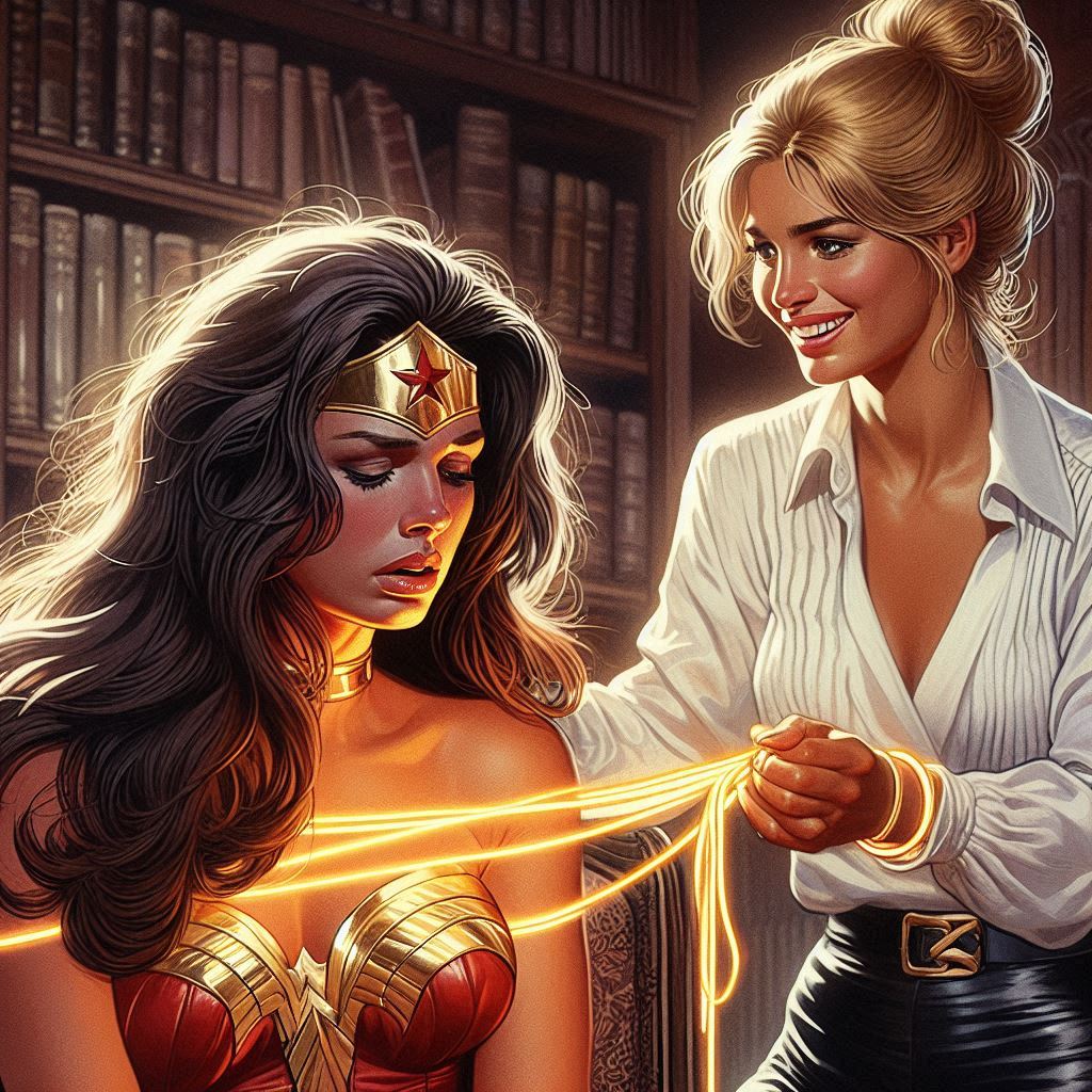 Fausta Wonder Woman and Fausta by TheSupergirlfan on DeviantArt