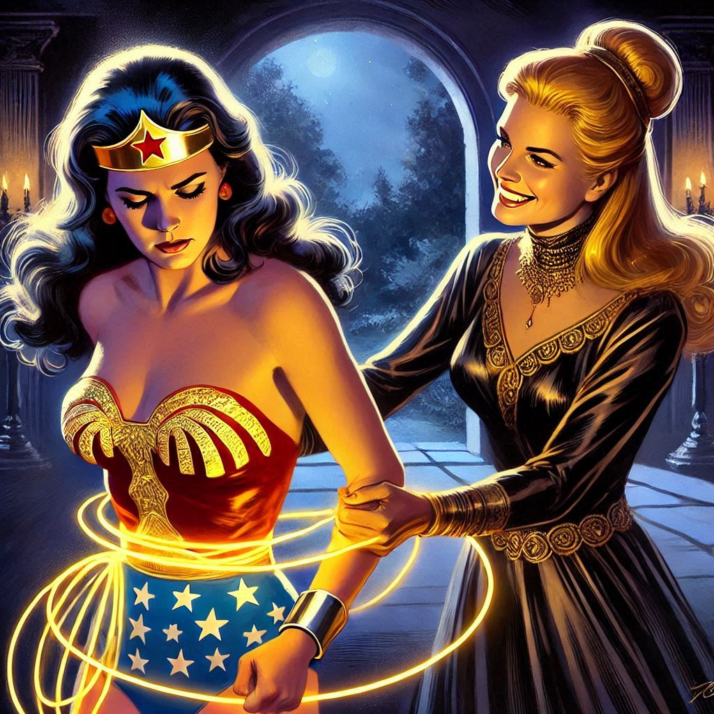 Fausta Wonder Woman captured by Lady Fausta by TheSupergirlfan on DeviantArt