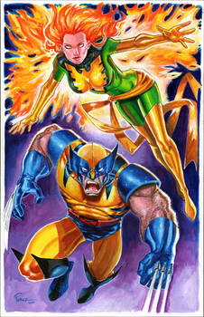 Wolverine and Phoenix