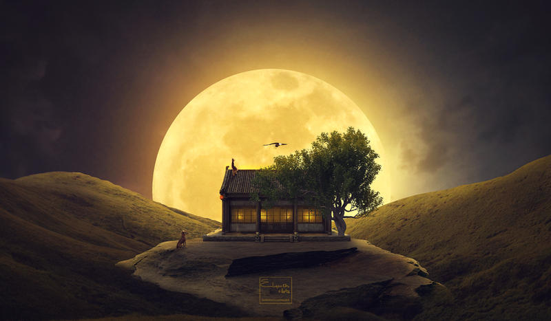The magic of the supermoon