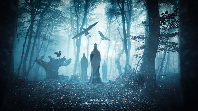 Deviantart Evil Entity Evil entities in the forest by Elysekh on DeviantArt