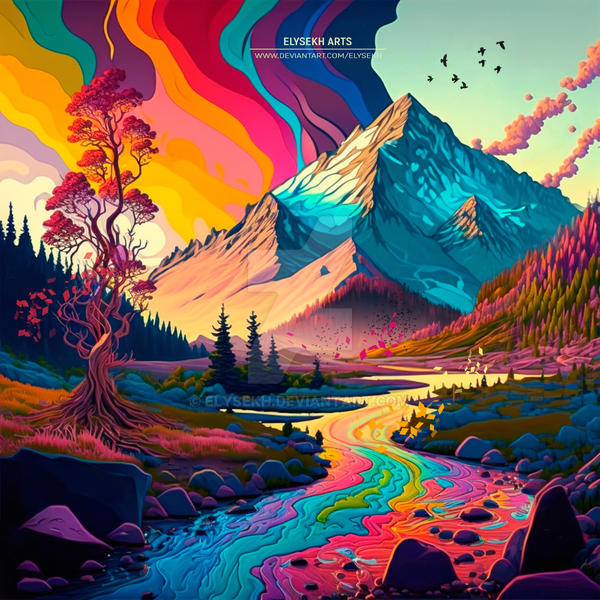 Colorfui A colorful dream by Elysekh on DeviantArt