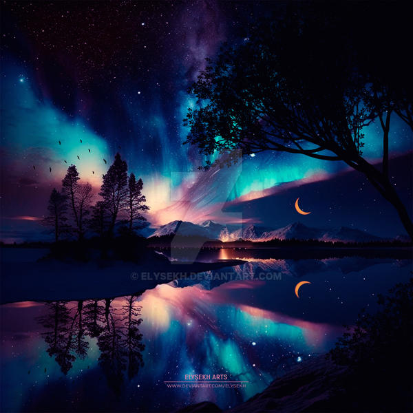 Night in colors by Elysekh on DeviantArt