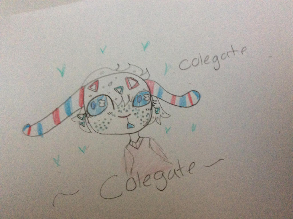 Original drawing of Colgate by TealDropTop on DeviantArt