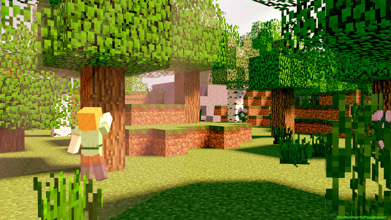 MINECRAFT : Alex Wallpaper 1 by Passionut on DeviantArt