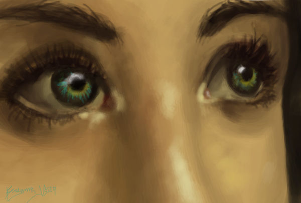 Speed Paint- Hopeful Glance