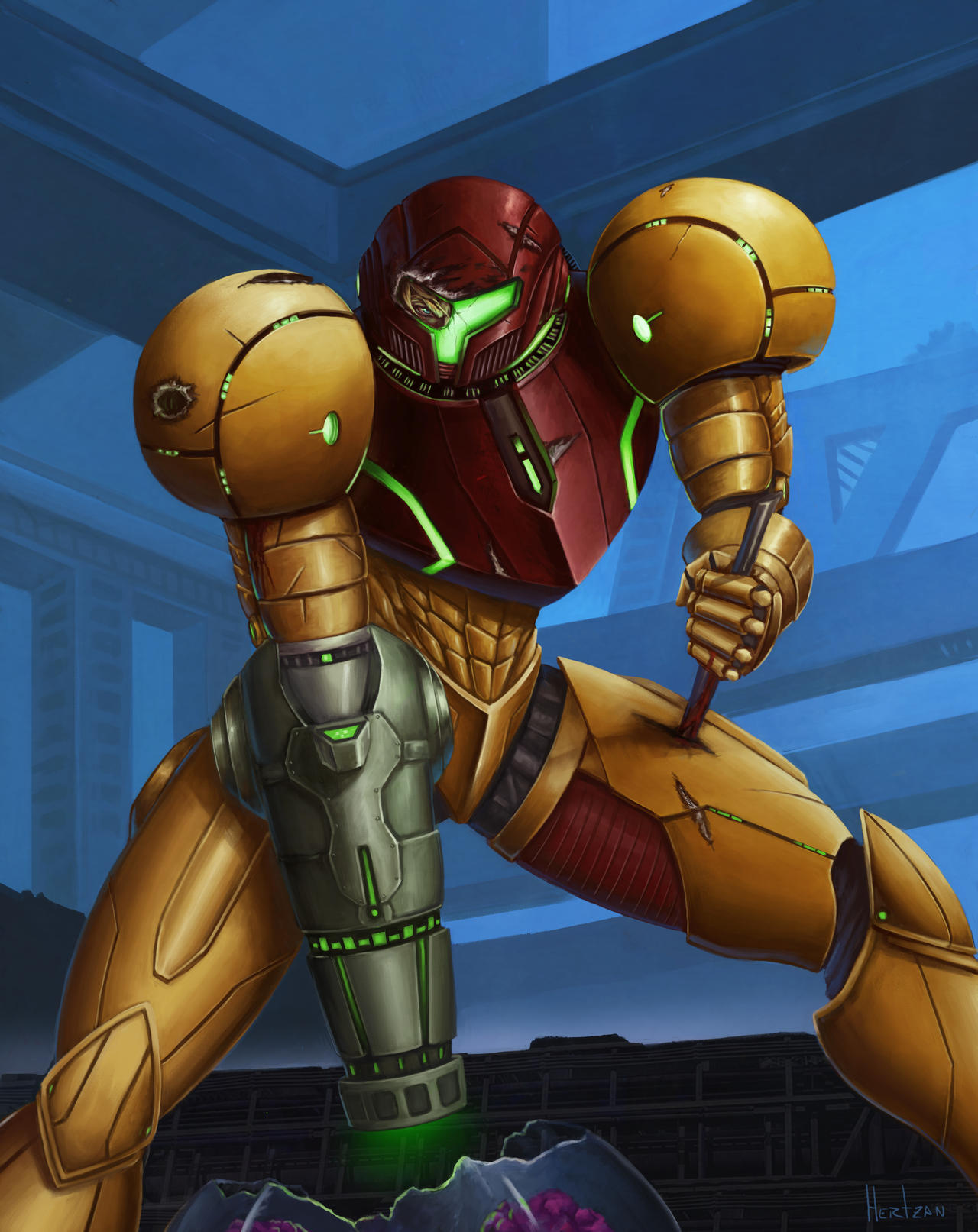 Samus Scan Samus by santiagohertzan on DeviantArt