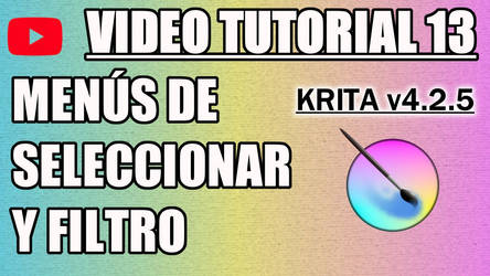 Krita Video Tutorial 13 (subt. in 7 languages)