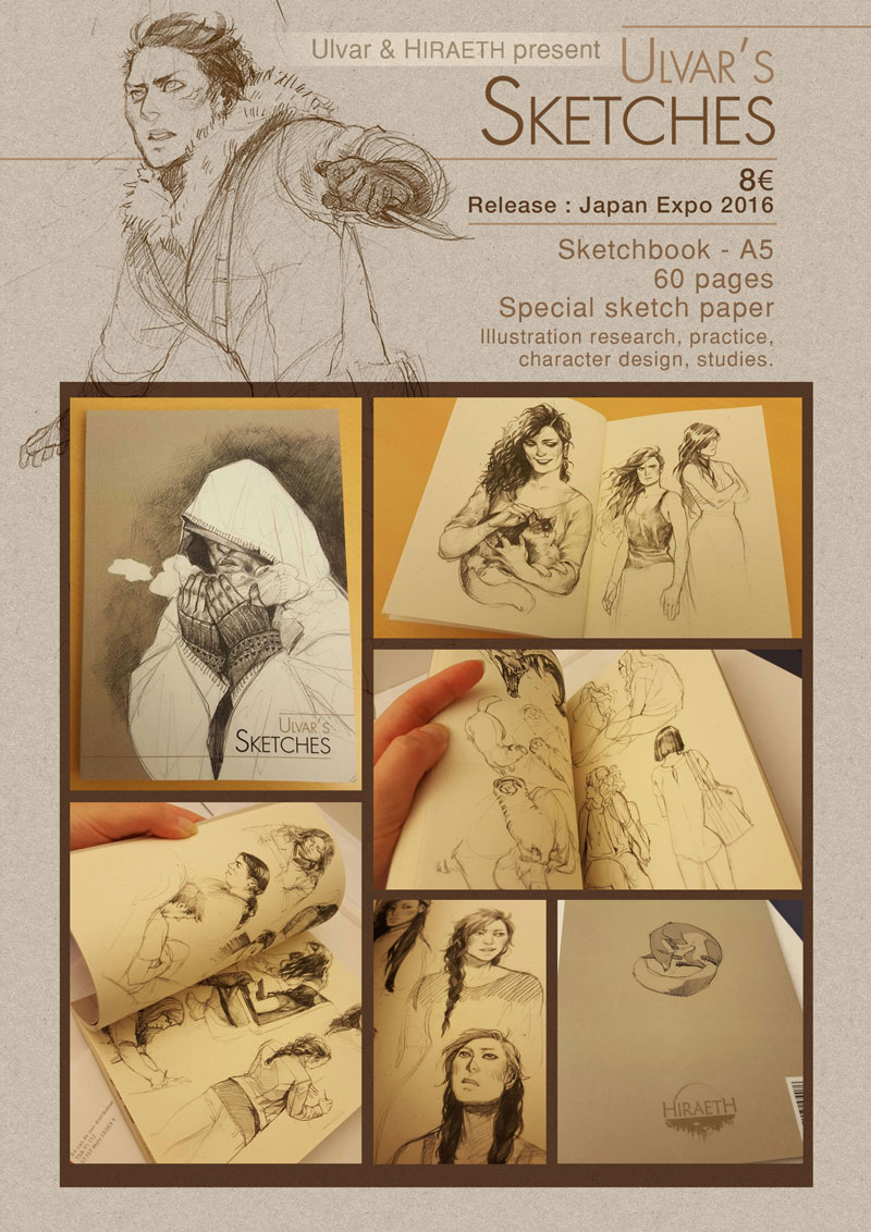 Japan Expo Release : Ulvar's Sketches