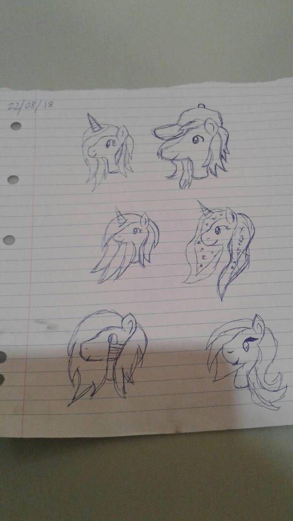 MLP SKETCHES by DuskBelle2310 on DeviantArt