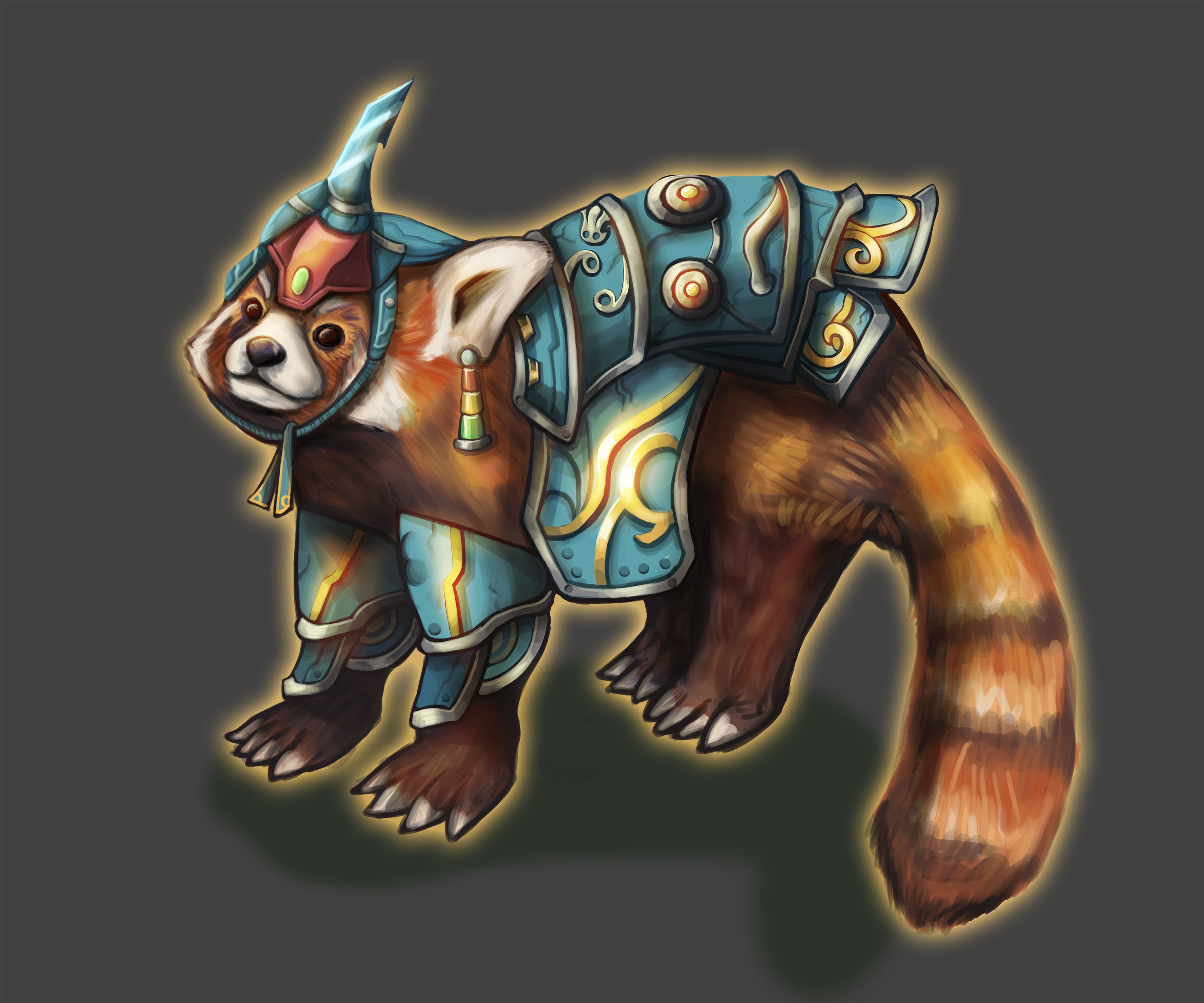 Red Panda Knight Red Panda Knight by picassogoh on DeviantArt
