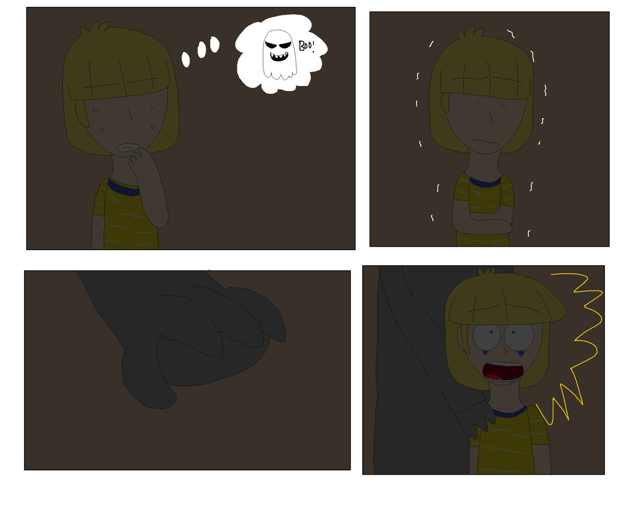 It's A Ghost by EmmasVarietyArts on DeviantArt