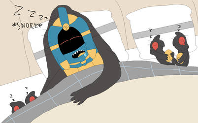 Cofagrigus and the Yamask's Lazy Morning