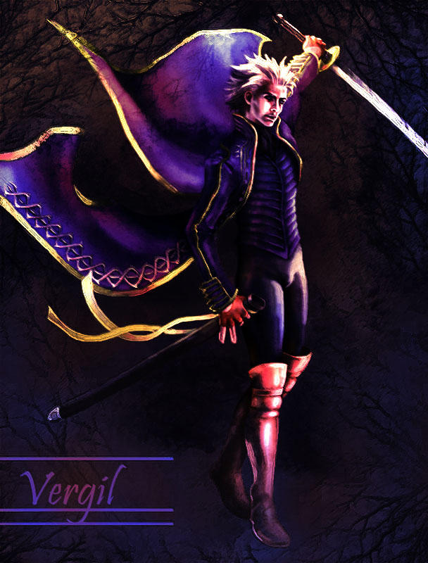 Vergil's Descent by sephiroths-muse on DeviantArt