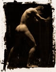 Figure Study In Van Dyke Brown 1 by CPJPhoto