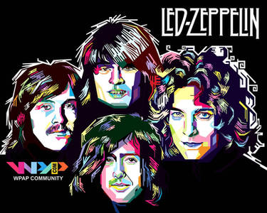 Led Zeppelin popart