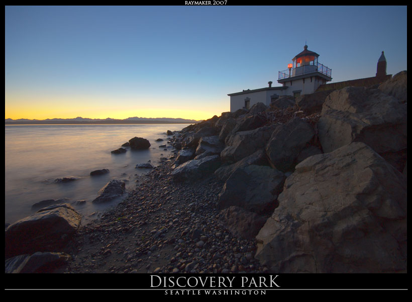 Discovery Park Sunset