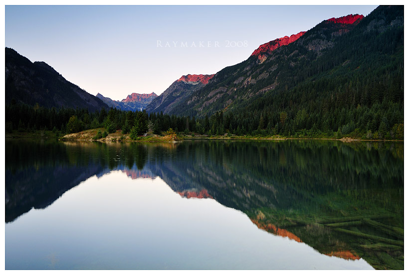 Gold Creek Pond Reflection