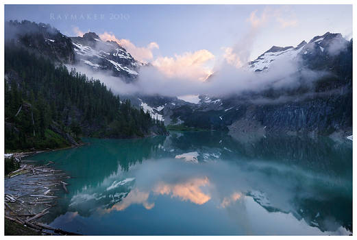 Blanca Lake Sunrise by Raymaker