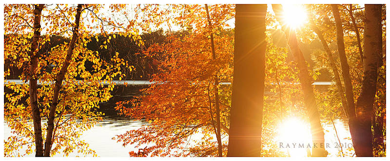 Autumn at Little Bearskin Lake